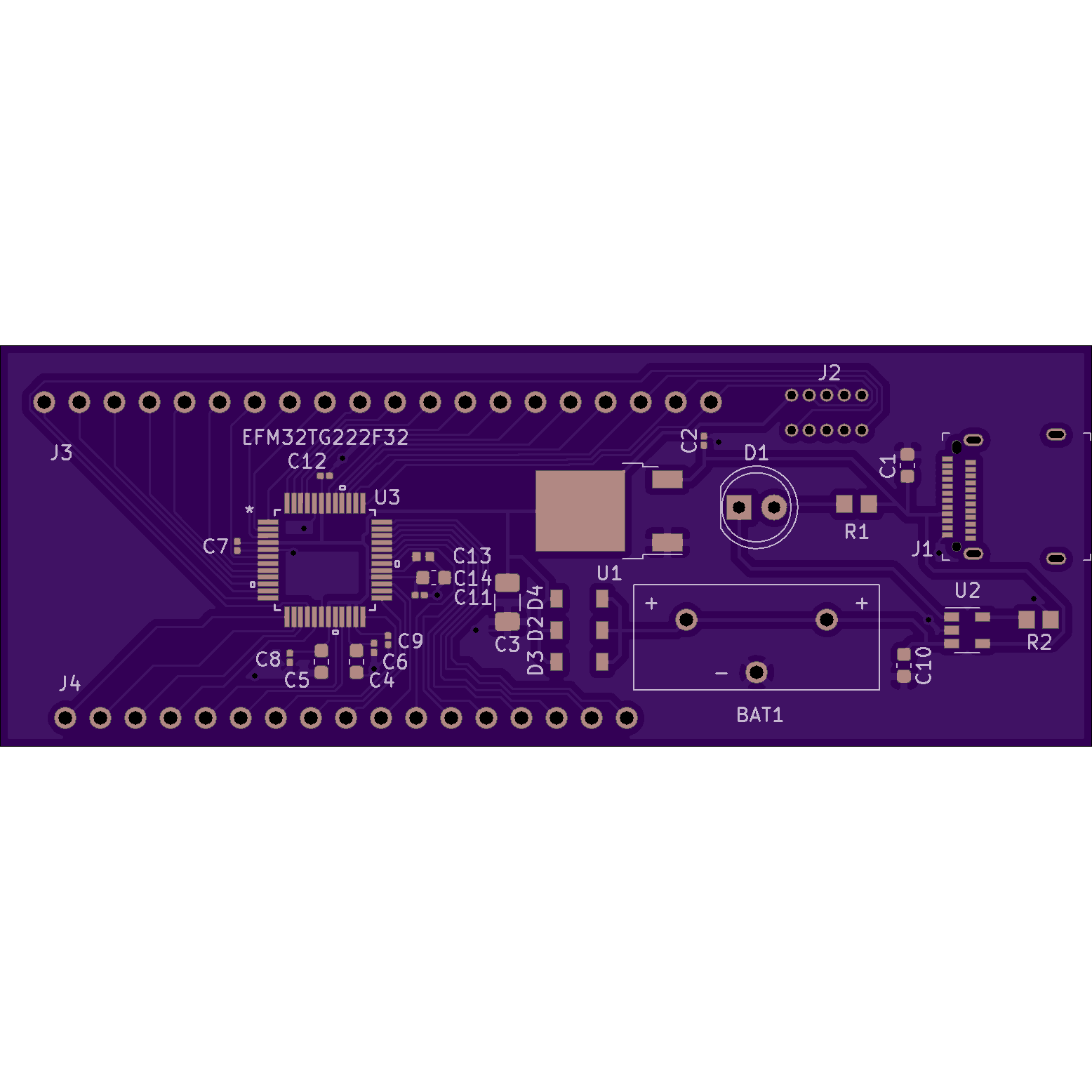 The top of a PBC.